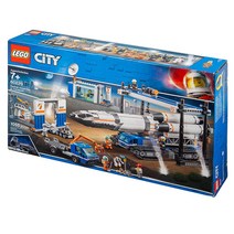 레고 시티 스페이스 포트 로켓 조립과 운송 블록놀이 60229, 혼합색상