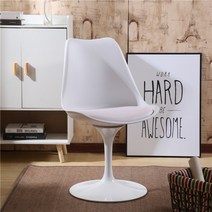 knoll의자 놀 사리넨체어 튤립 암체어 암리스 놀의자 Eero 김나영의자 명품 고급형, 화이트