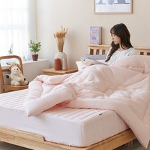 류금숙 모던 호텔 향균실키케어 차렵이불 베개커버+누비 매트리스커버+패드 (SS/Q/K/SK)