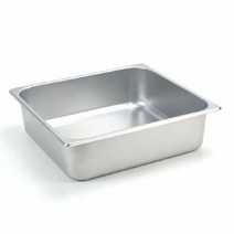 스텐 밧드 트레이 업소용 반찬통 받드 밧트 1/2 4in, 1 2 스텐밧드 하부_4in 뚜껑별도