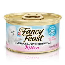 팬시피스트 키튼 텐더 흰살생선 고양이 주식캔, Fish/생선, 85g, 1개