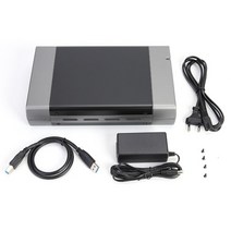 저장장치 케이스 5.25인치 하드 디스크 케이스 usb3.0 3.5인치 usb 어댑터, USB3.0 EU 플러그