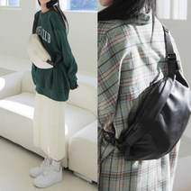 캣츠원피스 인조가죽 크로스 메신저 슬링백 힙색