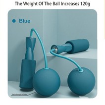 배틀로프 점프 밧줄 무선 휴대용 운동기구 무게 전투 건너 뛰기 스포츠 무거운 운동 집에서, 07 Blue Aggravating