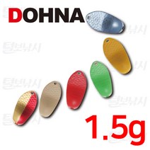 편집샵 털보낚시 털보낚시 도나 Area 컬러 1.5g 스푼., 11-1.5g