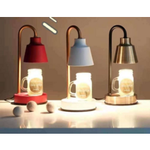 양초난로 스탠드 뚜껑 램프 양키캔들 무드등 전구, 레트로 화이트 보통