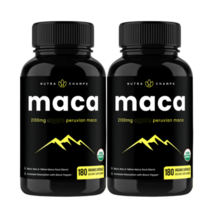 뉴트라챔스 블랙 마카 젤라틴화 페루 2100mg 180캡슐 2통