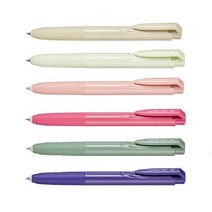 한정판 2022 유니볼 시그노 노크식/0.38mm 쉘핑크, 1개, 색상
