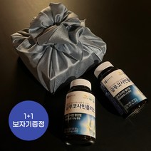 [당일배송] 종근당 이모튼 글루코사민 효과 부작용 없는 무릎연골 영양제 첫인사 추석 명절 선물세트, (1+1)/블루그레이