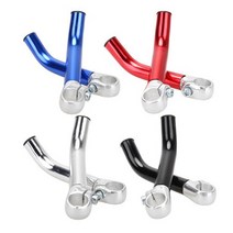 포스바이크 초경량 알루미늄 보조핸들 자전거핸들, 초경량 알루미늄 보조핸들 블루