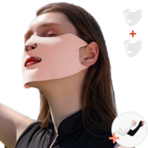 해피쇼핑 자외선차단 골프마스크 페이스커버 얼굴햇빛가리개, FREE, 화이트+화이트+팔토시