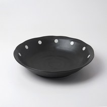 [특가] 나고미 고비끼 블랙 카레 접시, 블랙카레접시