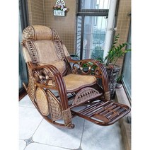 스윙체어 리클라이너 베란다 휴식 럭셔리 베란다 안락, M사이즈 23 세손 등나무좌 더블베개 흔들의자