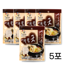 다예 국물굿 삼계탕 백숙 재료 20g 5포 볶은황기40%, 1개