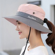 [사은품증정] 랄라닷 여성 등산모자 자외선 차단 햇빛가리개모자 여름 메쉬모자 여자 사파리 캠핑 모자