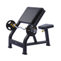 암컬벤치 헬스장 체육관 팔뚝 근육 운동 보드 의자, 메인프레임+1.2m곡선바