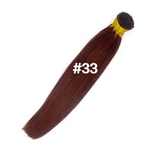 프리티레이디 인모 100% 실리콘 16인치 반팩 105가닥 브릿지 옴브레 헤어 피스, #33, 한피스(210가닥)