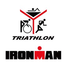 트라이애슬론 아이언맨 TRIATHLON IRONMAN 데칼, 1개, 선택-1블루(대)