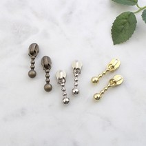 짱패브릭(10개) 3호 볼포인트 지퍼슬라이더, 실버