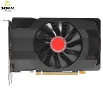 그래픽카드 XFX RX 550 4G 비디오 카드 128bit GDDR5 4096 2160 그래픽 RX550 4GB Radeon HDMI 6000MHz 컴퓨터지도 Used