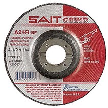 sait 20063-75 75pk 금속 절단 그라인드 휠