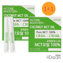 닥터디엣 MCT오일 엠씨티 오일 100% 코코넛 케톤부스터 2박스 HD 닥터디엣다이어트, 닥터디엣MCT오일 10ml 20개입 x 2박스