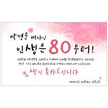 환갑 칠순 고희연 팔순 생신 생일 플랜카드 현수막, 300x90cm