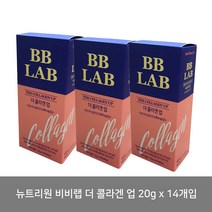 뉴트리원라이프 전지현 비비랩 더콜라겐업 콜라겐젤리, 3상자, 단품