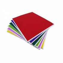 대원 칼라우드락 5T 44x59cm 칼라보드 원단보드, C-30검정
