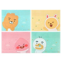 카카오 리틀프렌즈 봉투화일 어피치, 5개