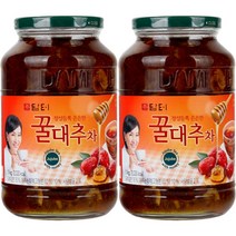 담터 꿀대추차 1kg x 2개