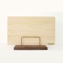 편백도마 국산 수제 원목도마 플레이팅 선물추천 캠핑도마 양면무절, 오크