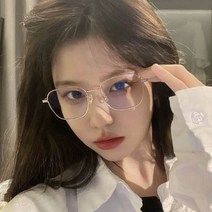 슬림태안경 가벼운 안경 여자안경테 소두 반무테