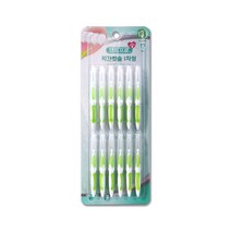 덴트프로 치간 칫솔 I자형 부드러운 치실 구강관리 1개, S(1.0mm)