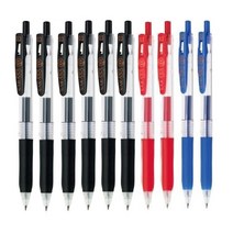 제브라 사라사클립볼펜 0.3mm, NEW 혼합(검6빨2파2), 2세트