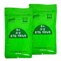 다누푸드 국산 전남 보성 유기농 녹차가루 녹차분말 100g, 2개