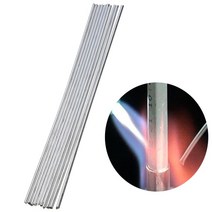 저온알루미늄용접봉 용융 알루미늄 용접봉 코어 드 와이어 브레이징 솔더 낮은 온도 필요 없음 분말, [02] 2.0mm, [04] 50 pieces