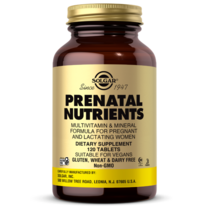 솔가 프리네이탈 종합비타민 120정 Solgar Prenatal Nutrients 120tabs, 1개