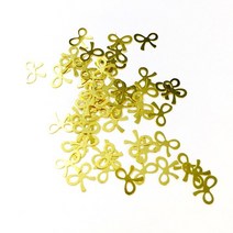 우드 필러 코킹 실리콘 월드 1 박스 반짝이 금속 프레임 UV 에폭시 수지 쥬얼리 필러 DIY 공예 네일 아트, 14 Bow Tie 02