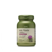 GNC 밀크시슬 실리마린 1300mg 60캡슐 x 1통 밀크씨슬