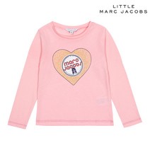 리틀 마크제이콥스 러블리 포인트 프린팅 긴팔티 W15398-45T