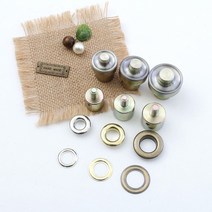 NEW 아일렛기계몰드세트 /하도메 (20/24/28호) 초록도트기구몰드 북유럽작두몰드, 28호