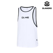글래모어 GLMR 메인로고 남성 배색나시[면모달 원단]