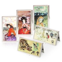 박씨상방 고급 나전 명함케이스A명화/선물로좋은나전칠기, 단오풍정