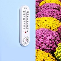 벽걸이 막대 온습도계 온도계, 4개