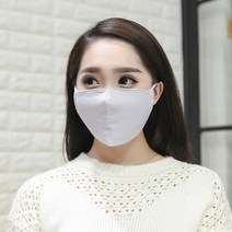 필터 교체형 입체 순면 마스크 다트 그레이