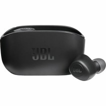 JBL Vibe 100TWS True 무선인이어 헤드폰 with Charging Case, Black