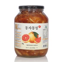 (고흥식품) 화학 첨가물이 없는 100% 통 자몽차, 1개, 2kg