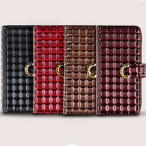 프리미엄 에나멜 원단 카드수납 지폐수납 지퍼 자석잠금 다이어리 케이스 갤럭시S22