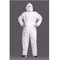 일화요 방진복 산업용일회용 점프 슈트 Hazmat Sui 내유성 작업 안전 의류 스프레이 페인팅 커버 모든 보, 02 SF- No feet_02 XL